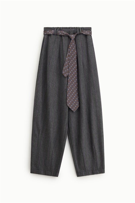 Dixie Pantalón palazzo  con estampado de rayas
