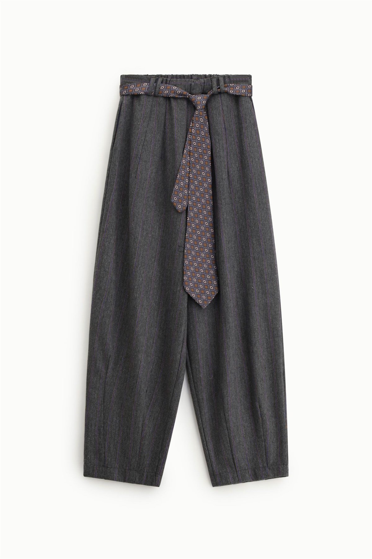 Dixie Pantalón palazzo  con estampado de rayas