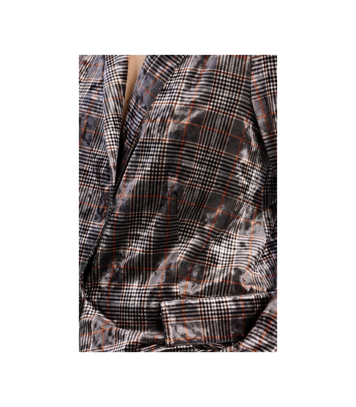 Lili Sidonio Blazer terciopelo con estampado