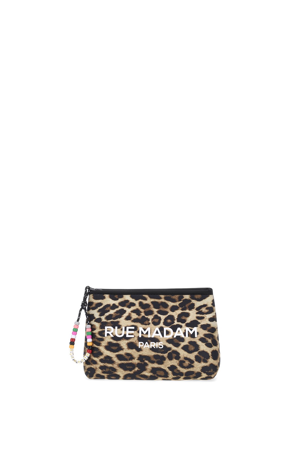 Rue Madam Bolso neceser mini leopardo