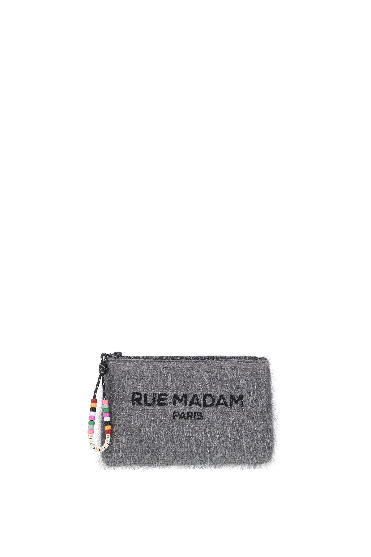 Rue Madam Bolso neceser mini brillo plata