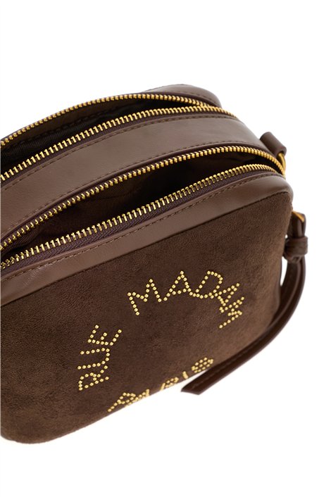 Rue Madam Bolso mini de ante chocolate