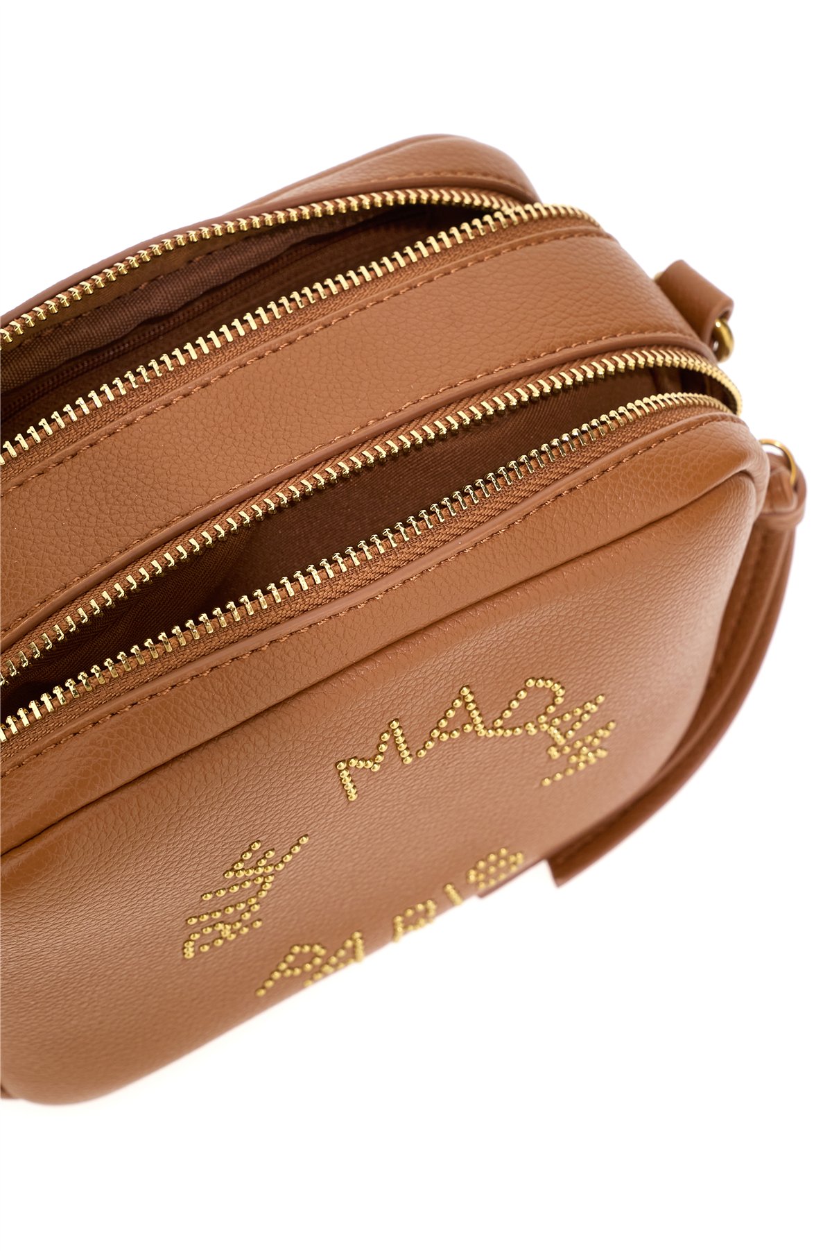 Rue Madam Bolso mini ecopiel marrón