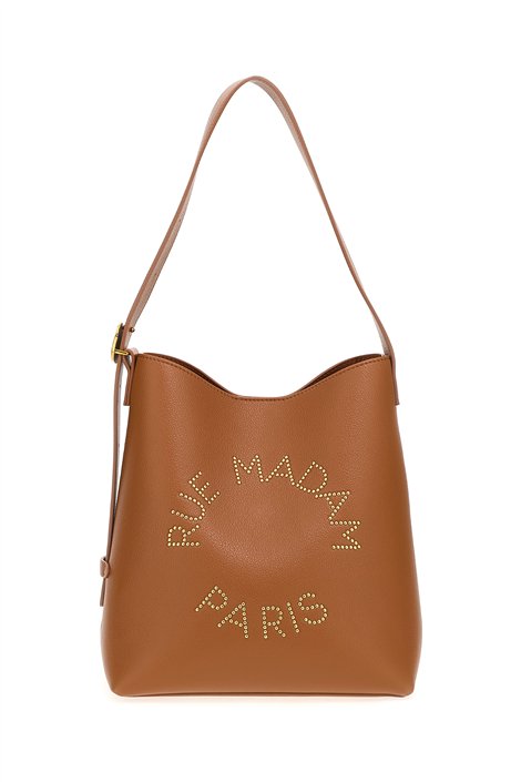 Rue Madam Bolso hobo en ecopiel marrón