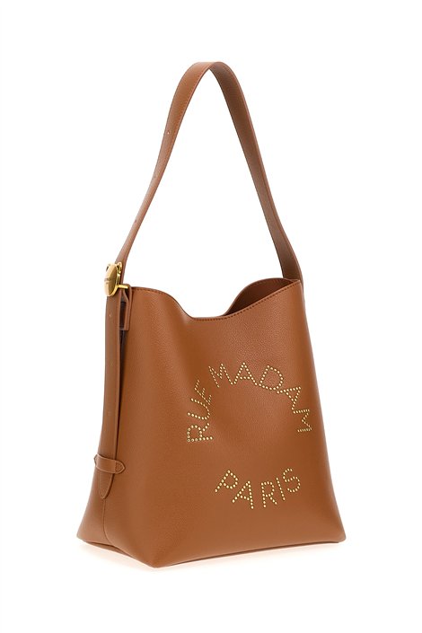 Rue Madam Bolso hobo en ecopiel marrón