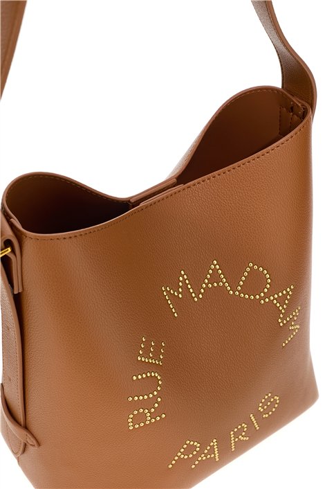 Rue Madam Bolso hobo en ecopiel marrón