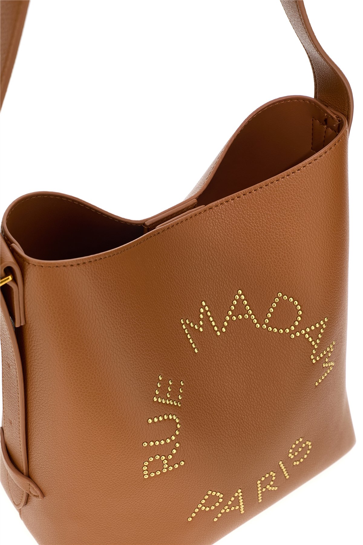 Rue Madam Bolso hobo en ecopiel marrón