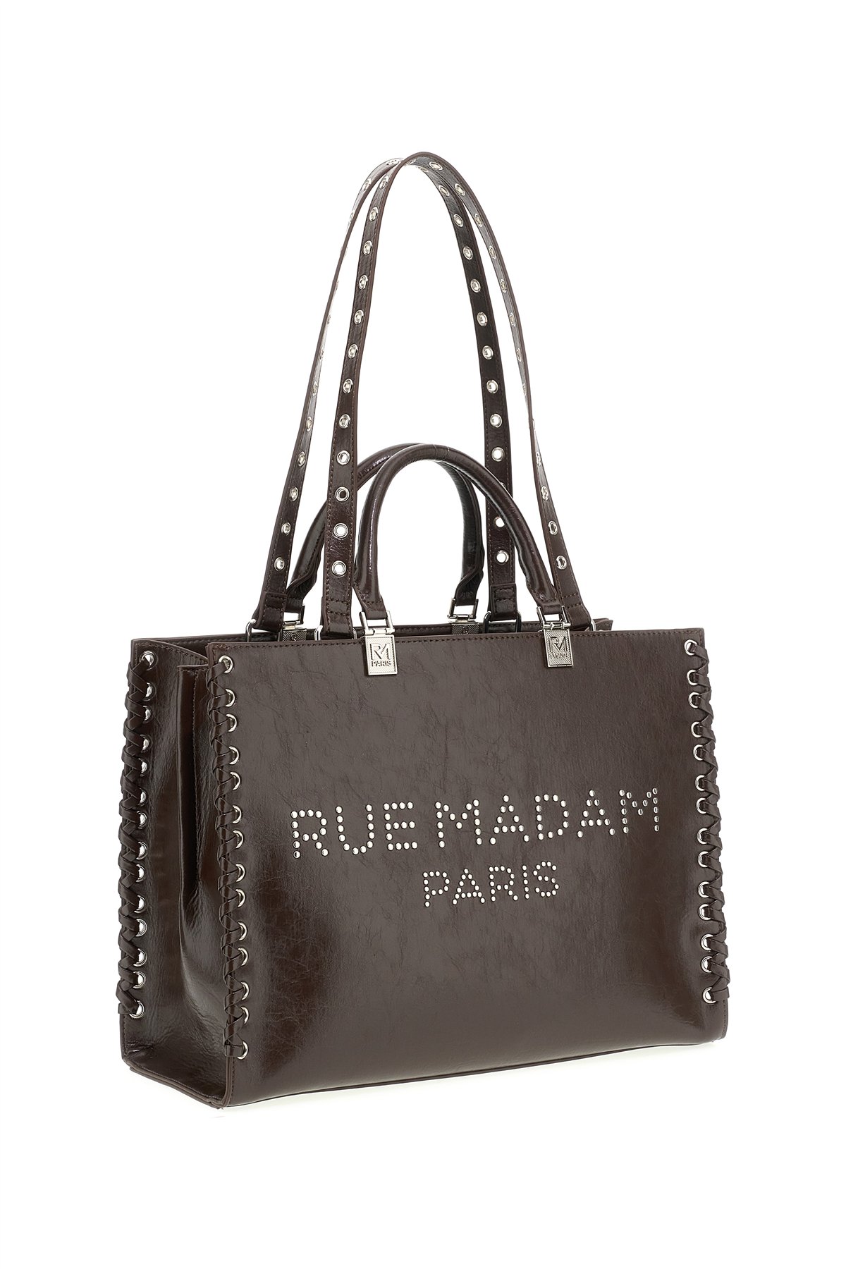 Rue Madam Bolso tote sioux con tachas plata