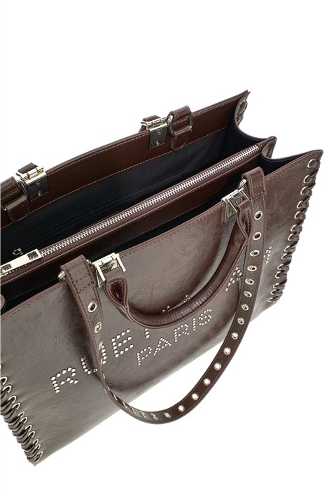 Rue Madam Bolso tote sioux con tachas plata