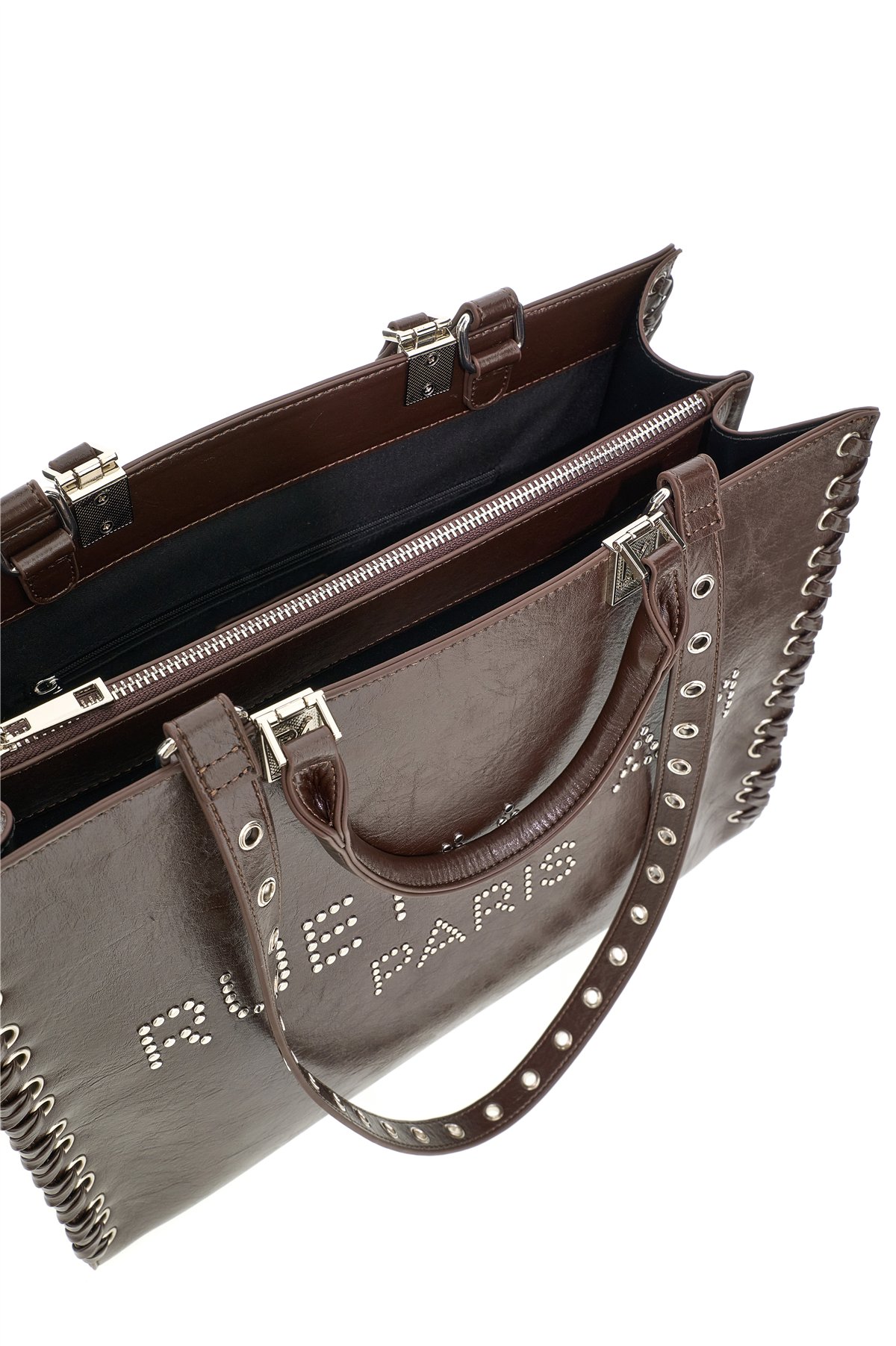 Rue Madam Bolso tote sioux con tachas plata
