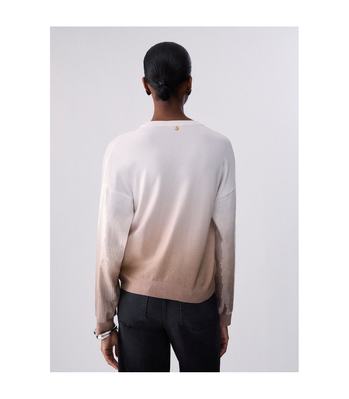 Liu Jo Jersey degradado con letejuelas