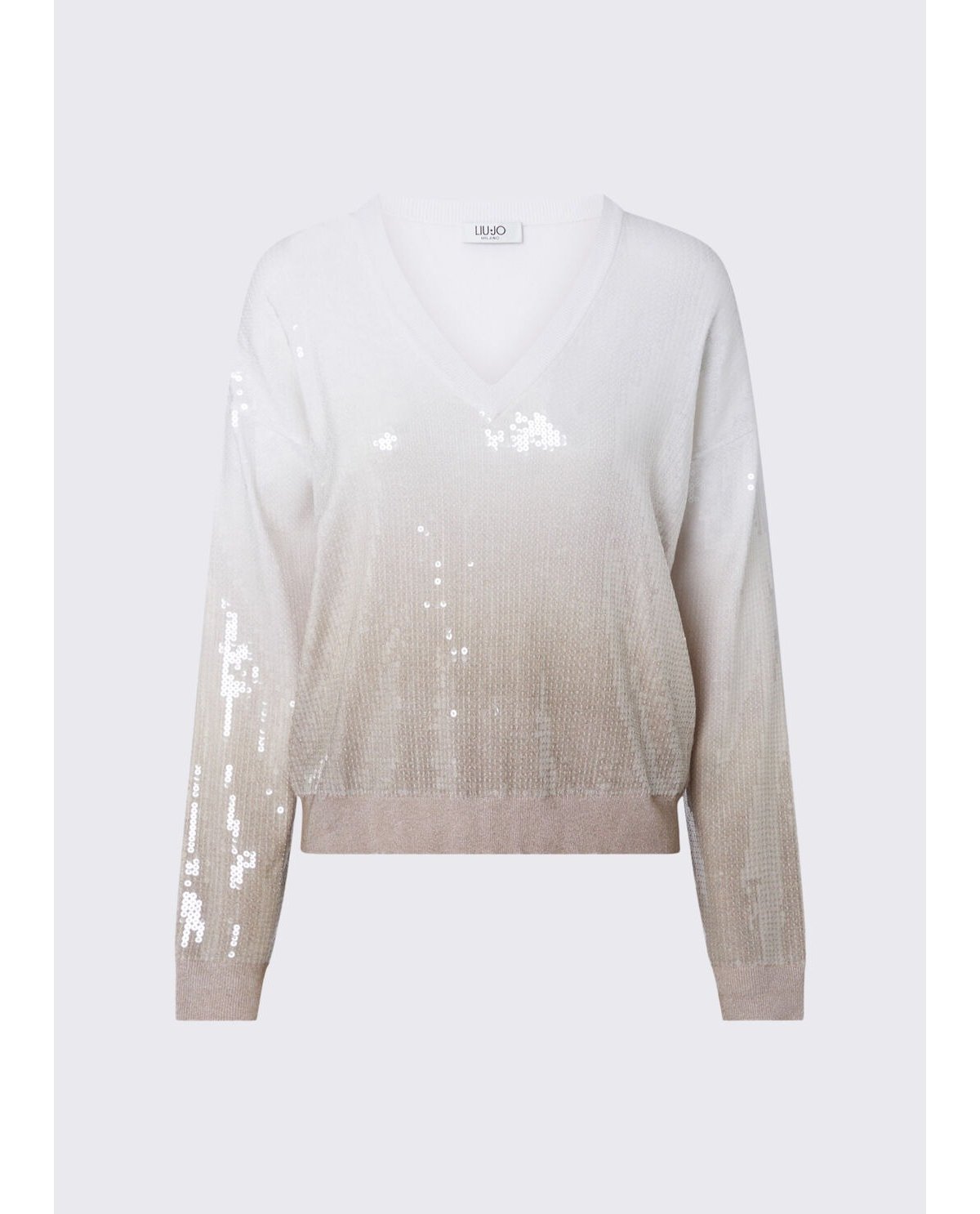 Liu Jo Jersey degradado con letejuelas