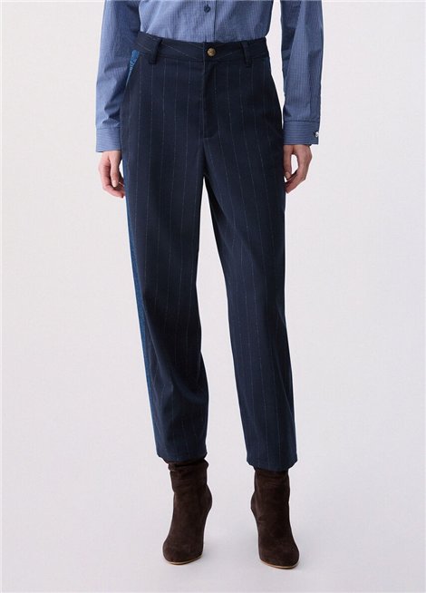Liu Jo Pantalón globo rayas
