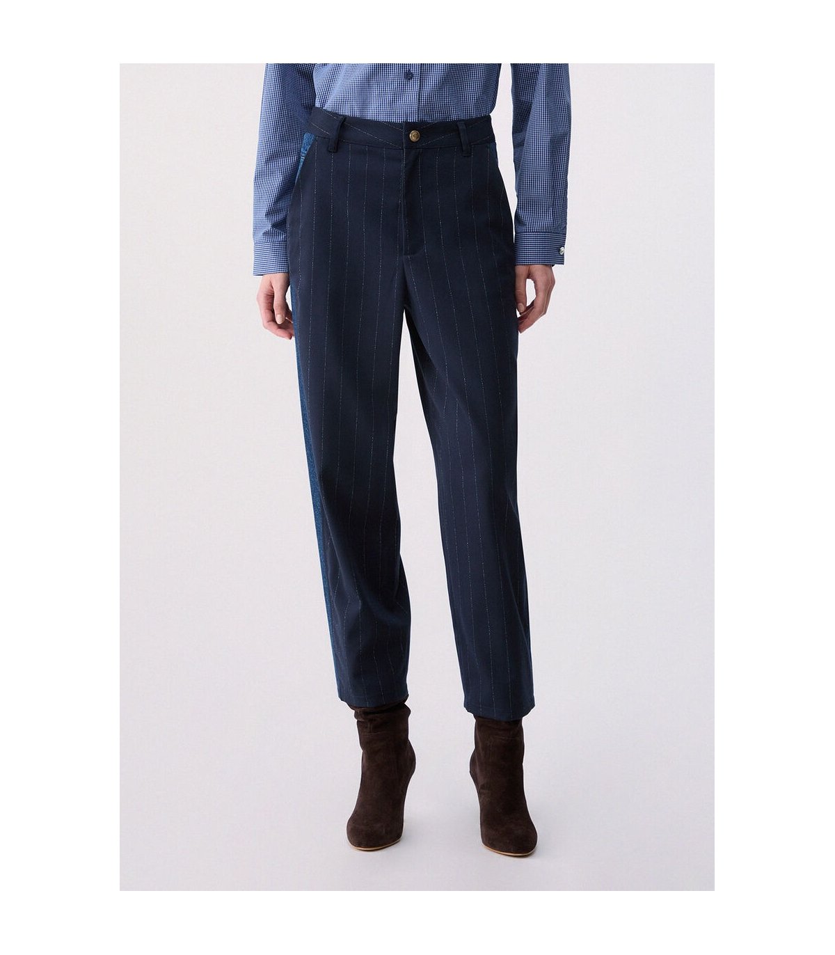 Liu Jo Pantalón globo rayas