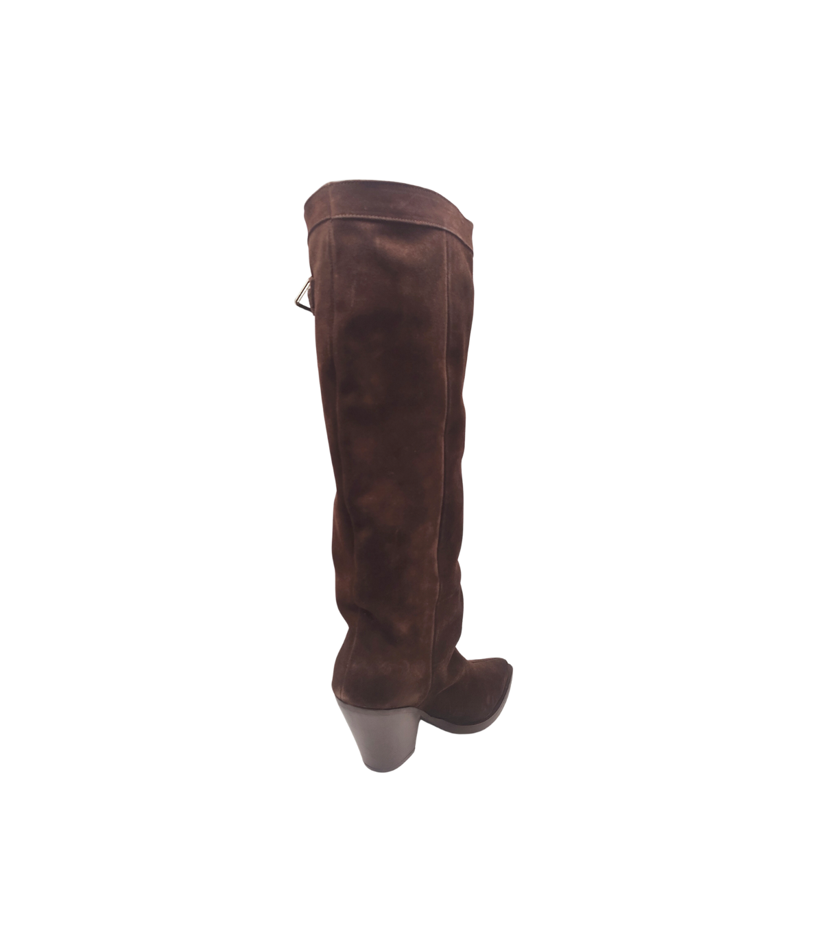 Vosso Moda Bota alta serraje detalle hebilla
