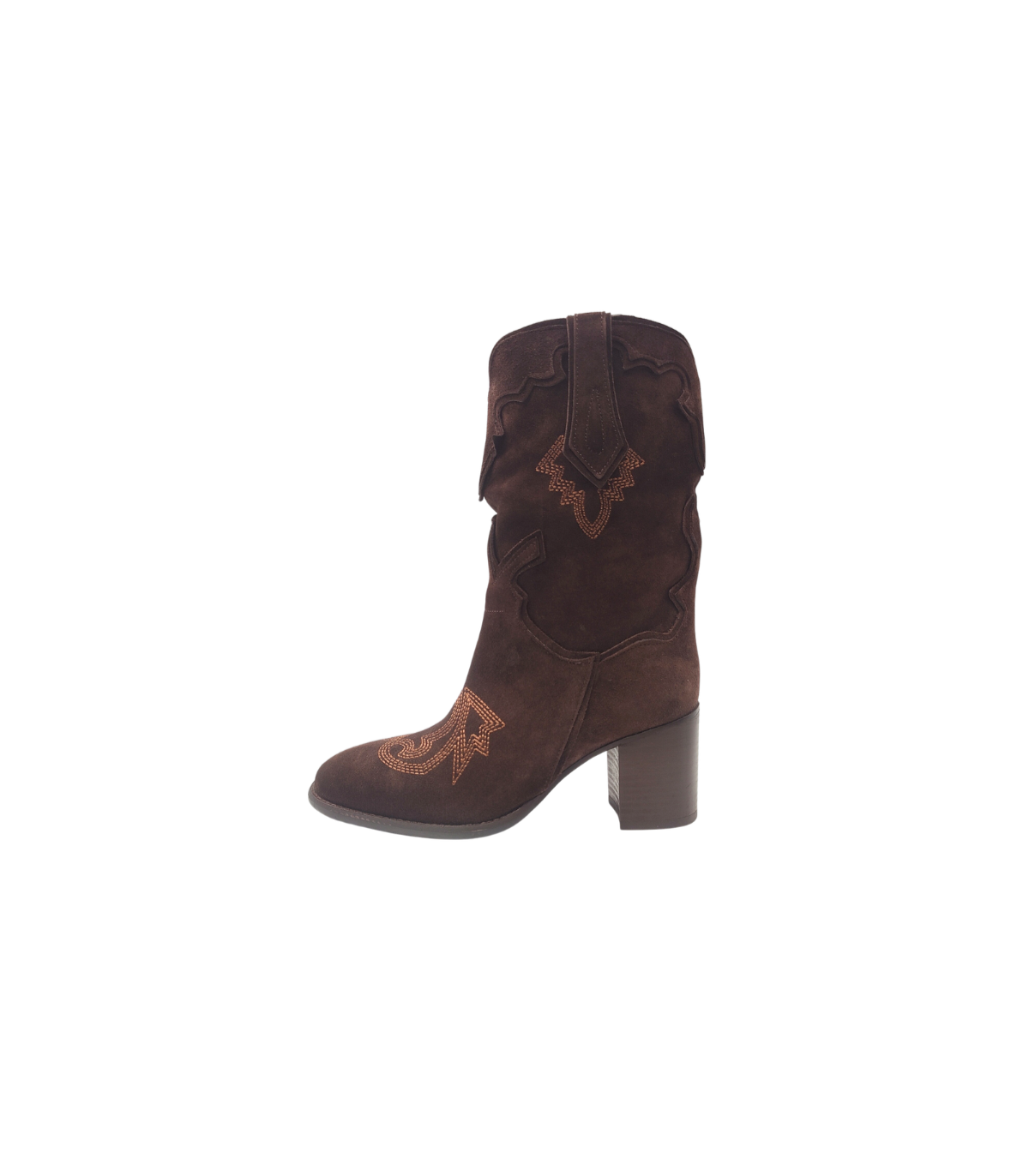 Vosso Moda Bota serraje con bordado