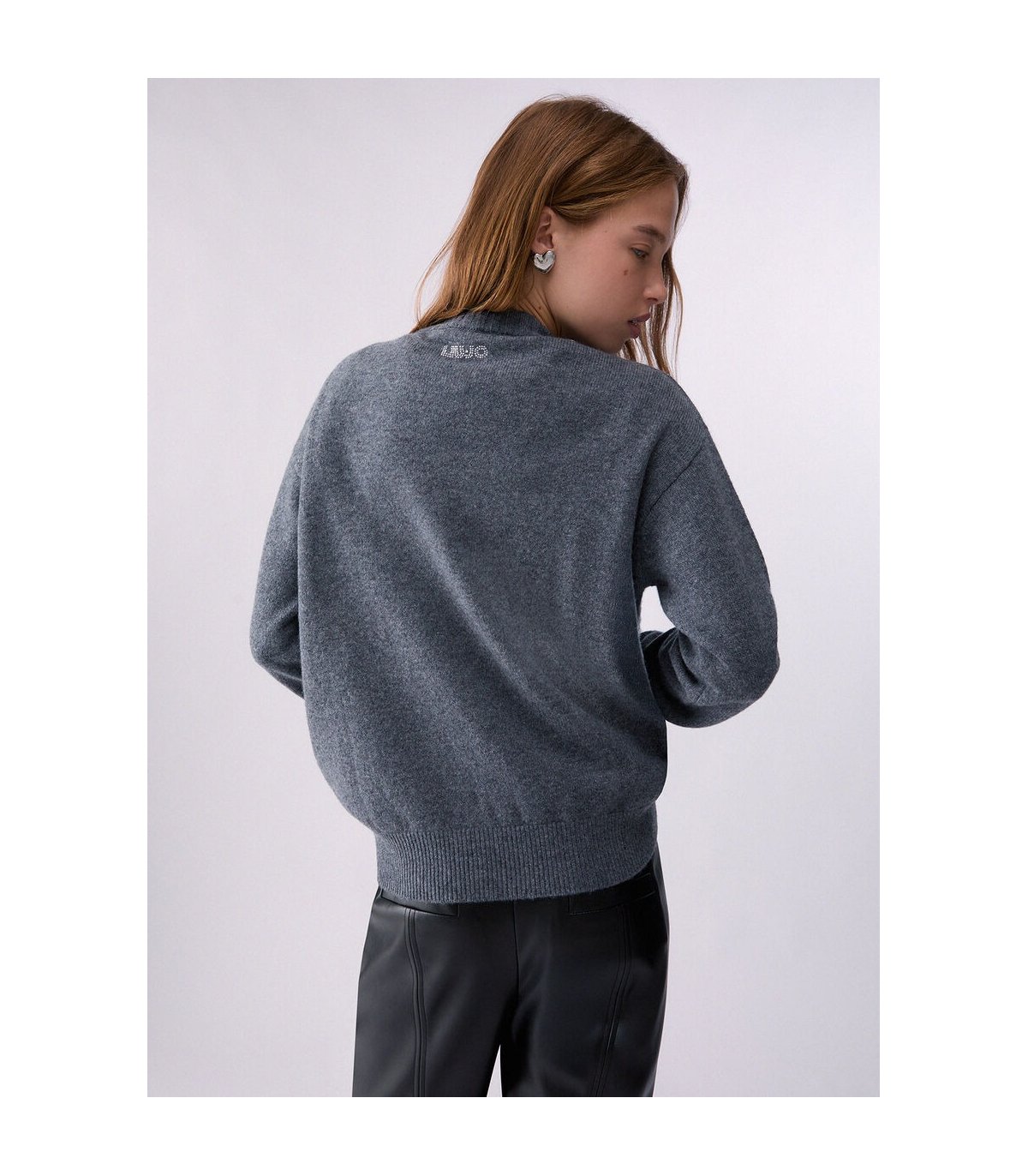 Liu Jo Jersey de lana jacquard Mickey