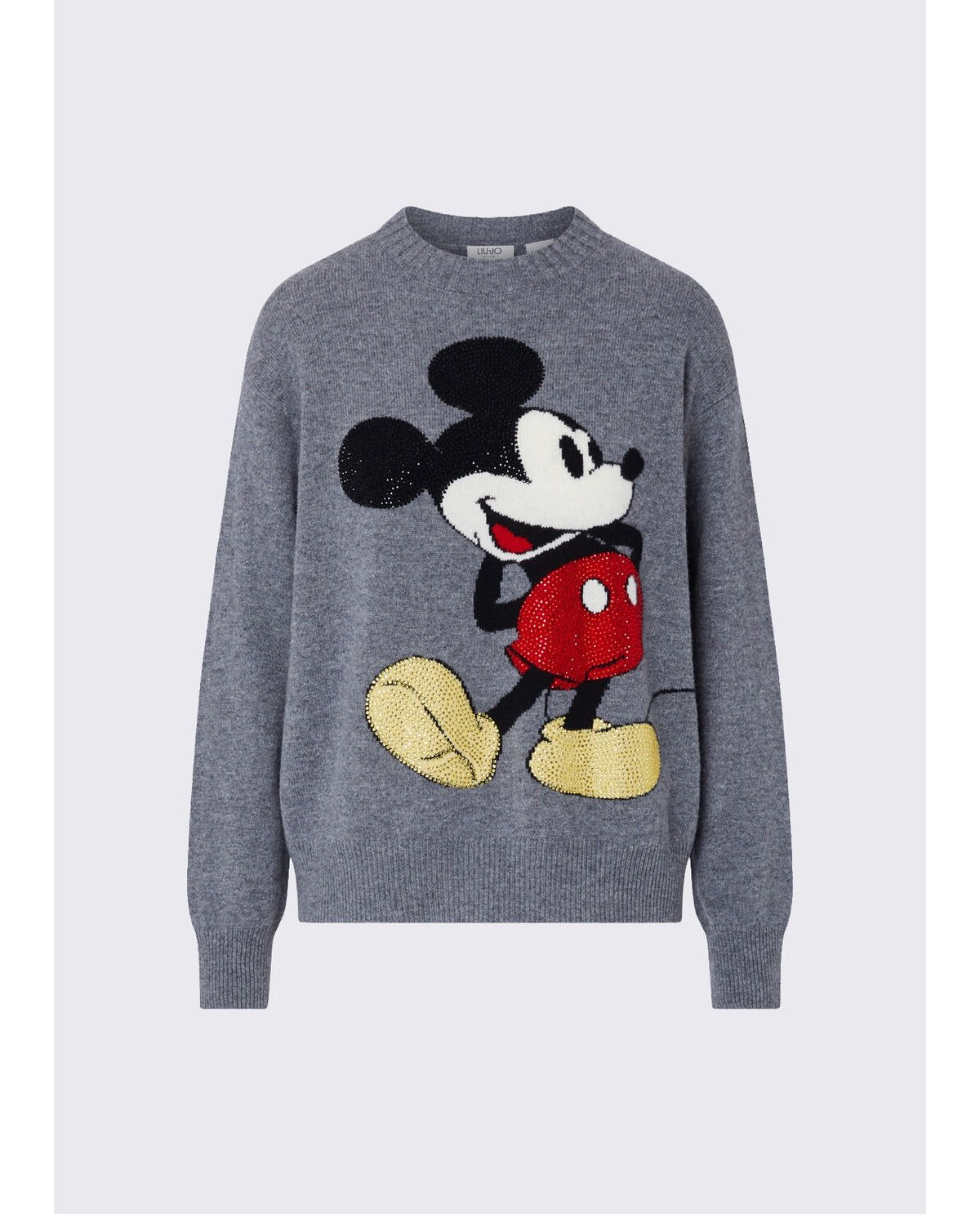 Liu Jo Jersey de lana jacquard Mickey