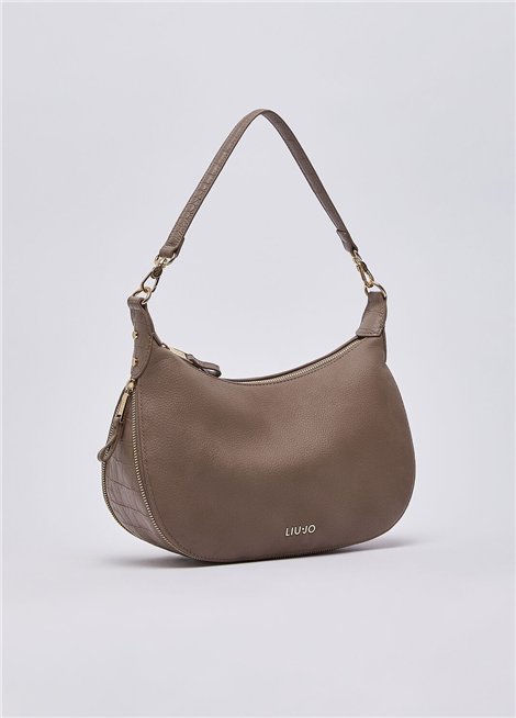 Liu Jo Bolso hobo mediano taupe