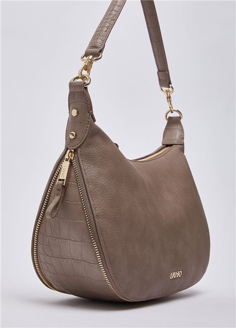 Liu Jo Bolso hobo mediano taupe