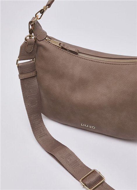 Liu Jo Bolso hobo mediano taupe