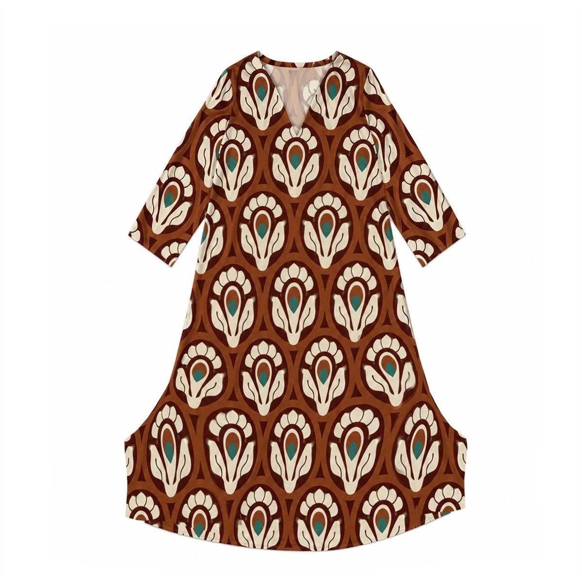 Parole Vestido Mercedes teja estampado