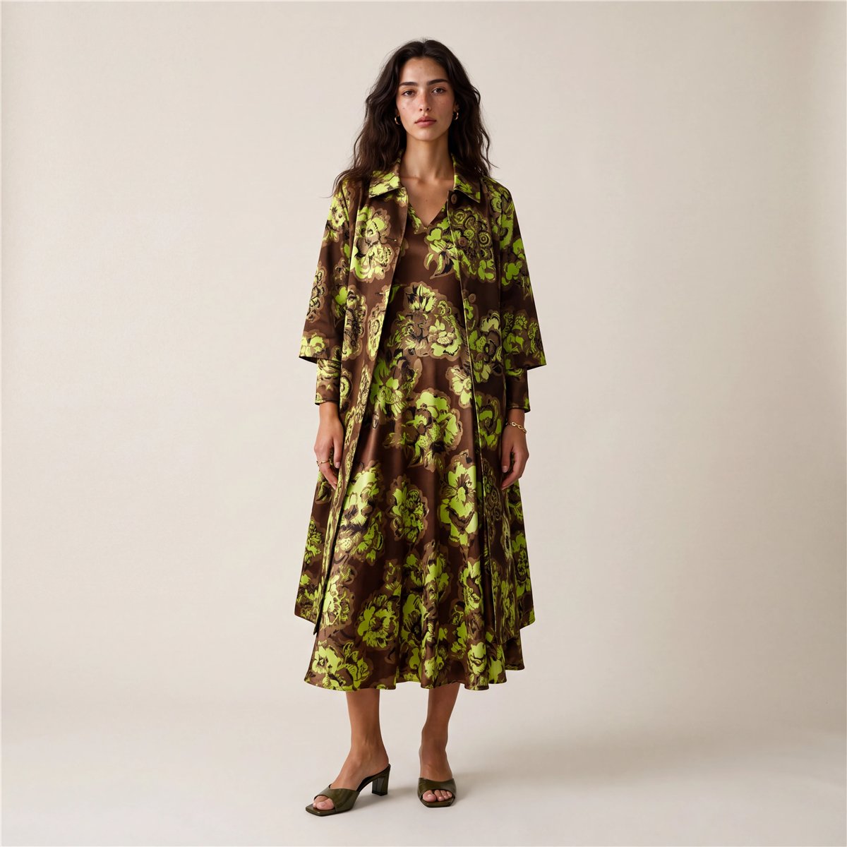 Parole Vestido Camelia satinado