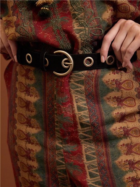 Meisie Pantalón baggy estampado étnico