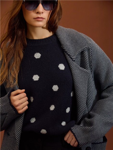 Meisie Jersey jacquard de topitos