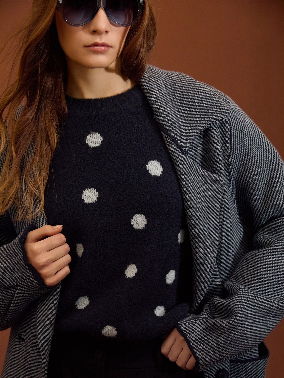 Meisie Jersey jacquard de topitos