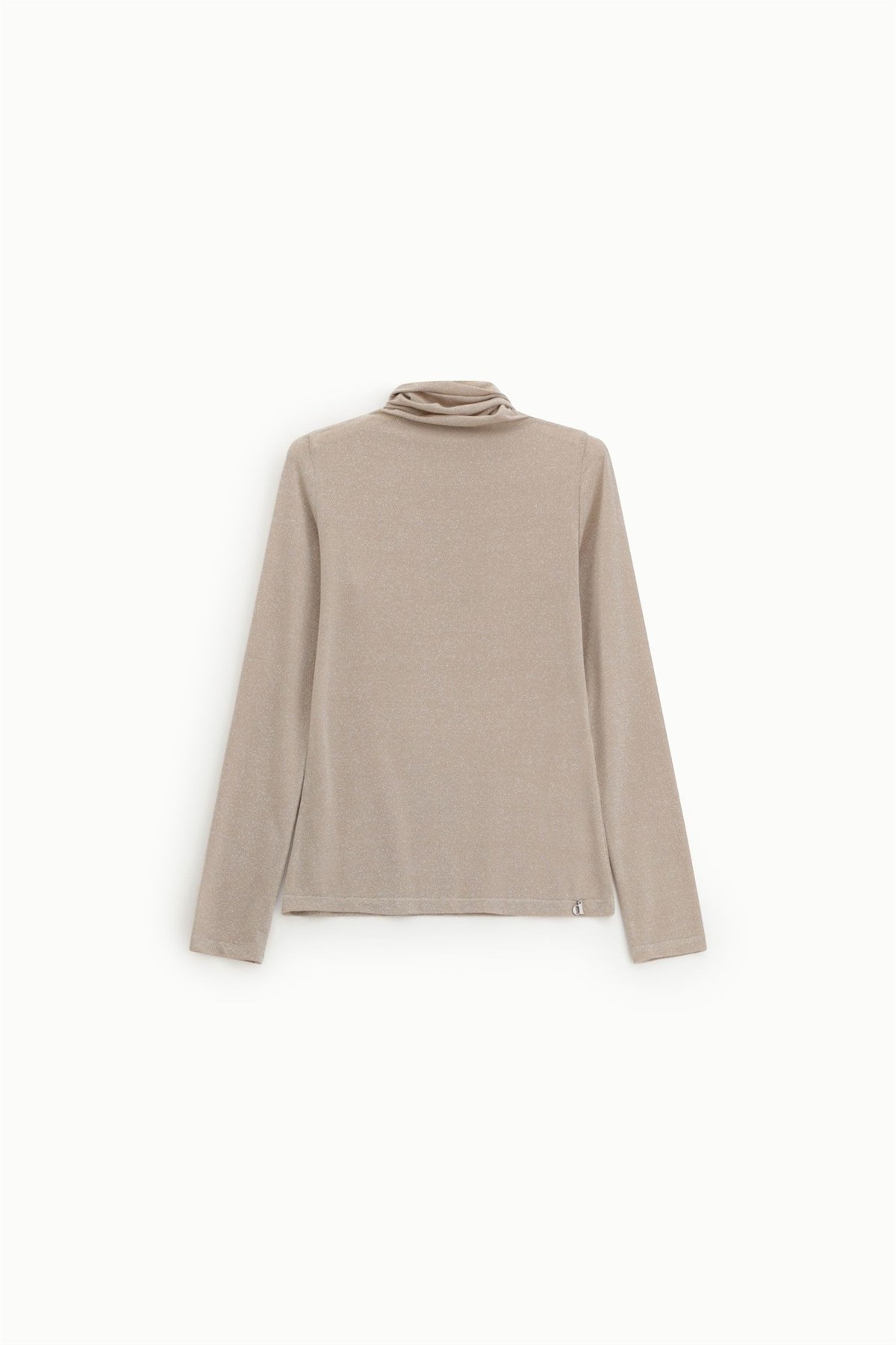Dixie Blusa de cuello alto con detalle lurex