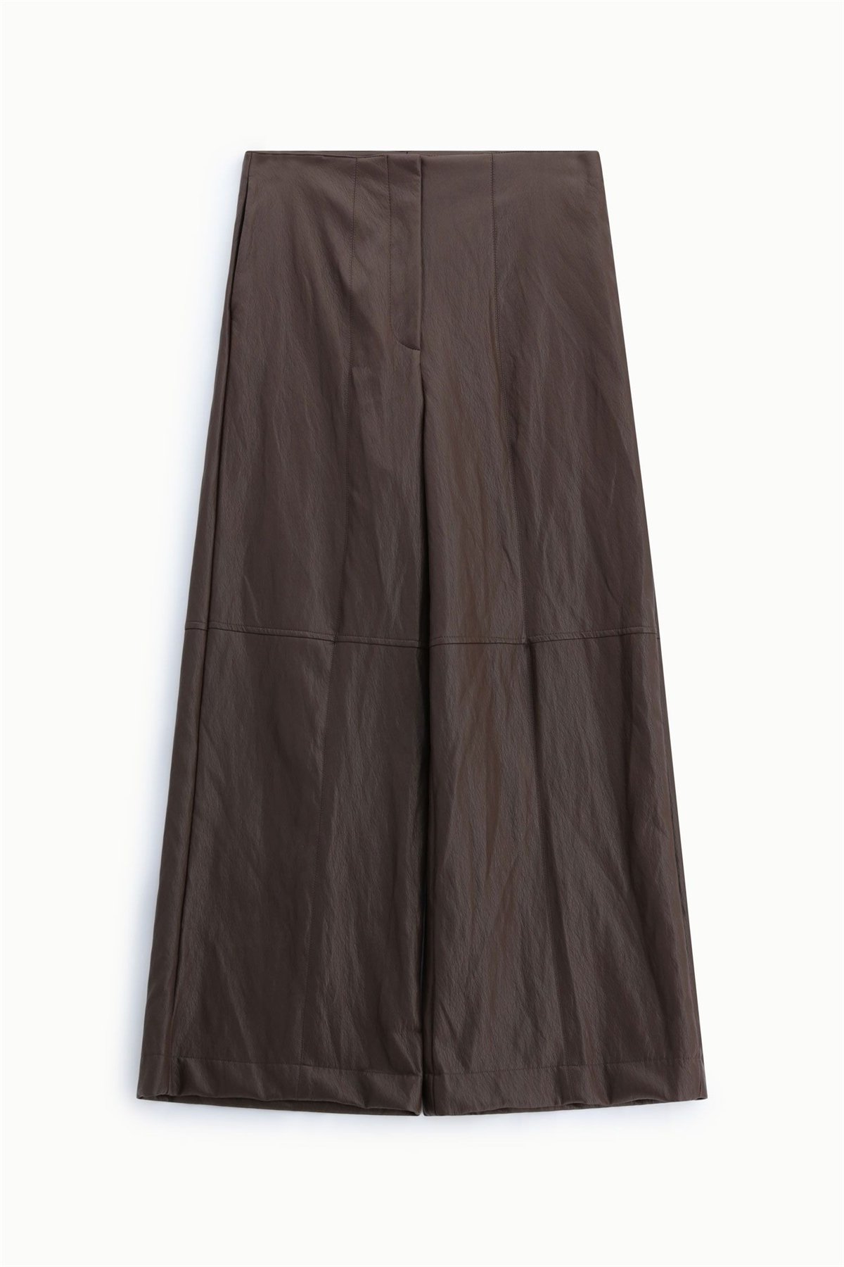 Dixie Pantalón ecopiel color marrón