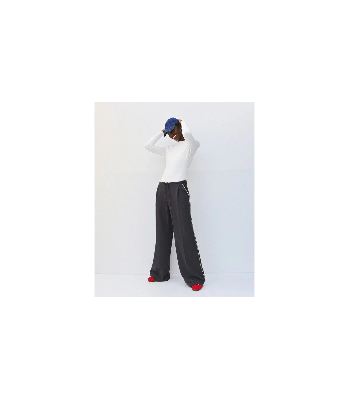 Acces Pantalón recto con vivo lateral