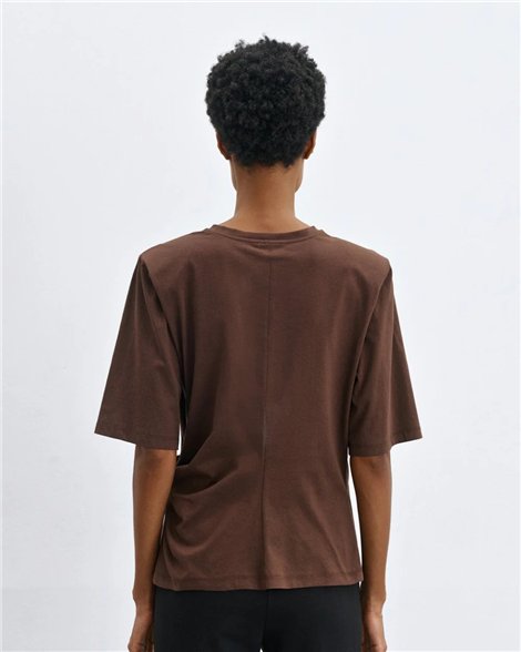 Acces Blusa de manga corta con drapeado