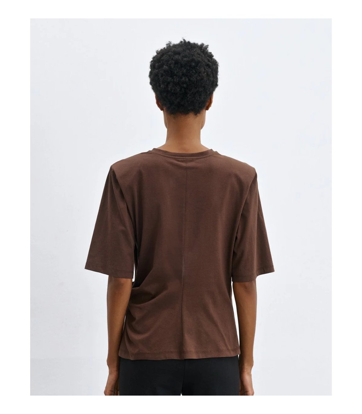 Acces Blusa de manga corta con drapeado