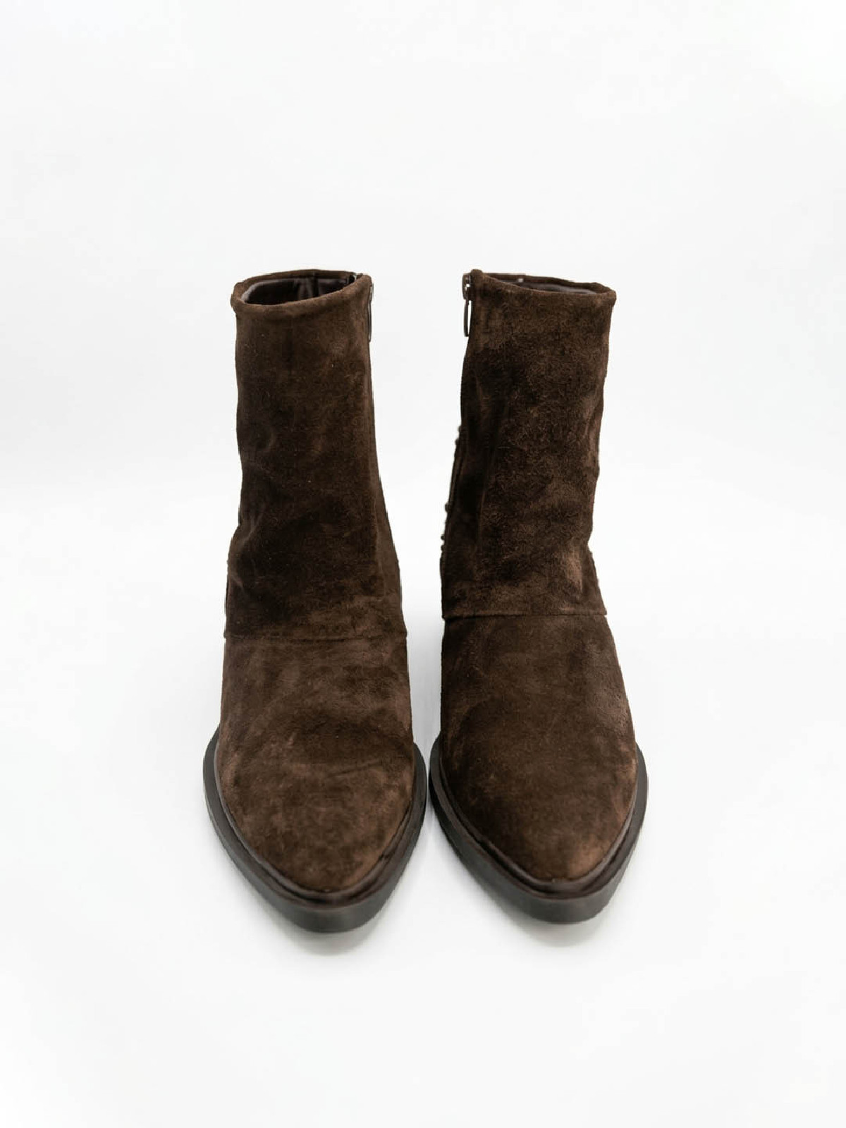 Vosso Moda Botín serraje doble faz y tachuelas