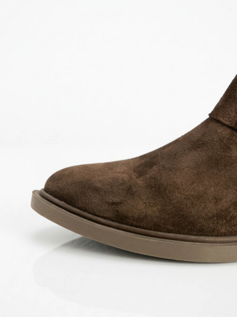 Vosso Moda Botín serraje doble faz y tachuelas