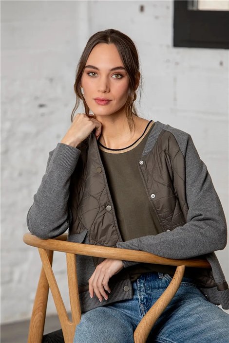 Gerry Camiseta ligera cuello lurex