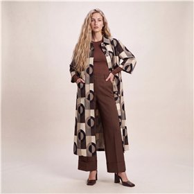 Parole Gabardina estampado eclipse