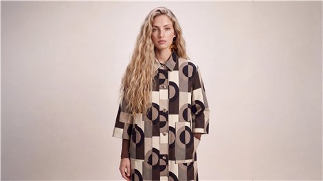 Parole Gabardina estampado eclipse