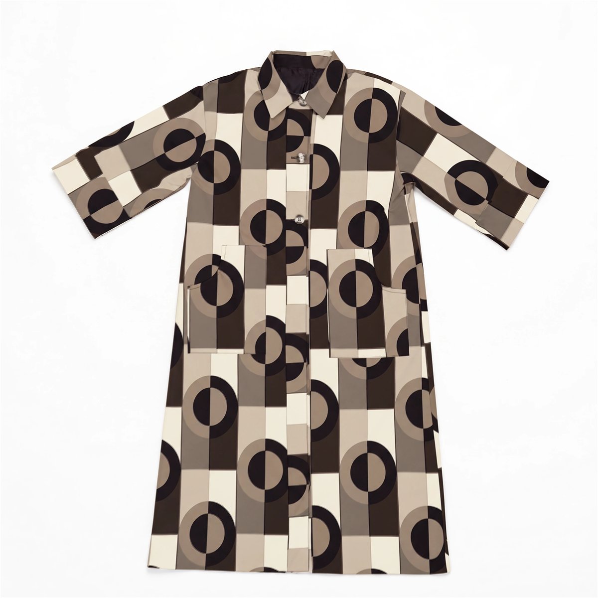 Parole Gabardina estampado eclipse