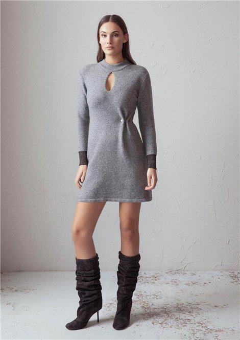 Markup Woman Vestido de punto con escote gota
