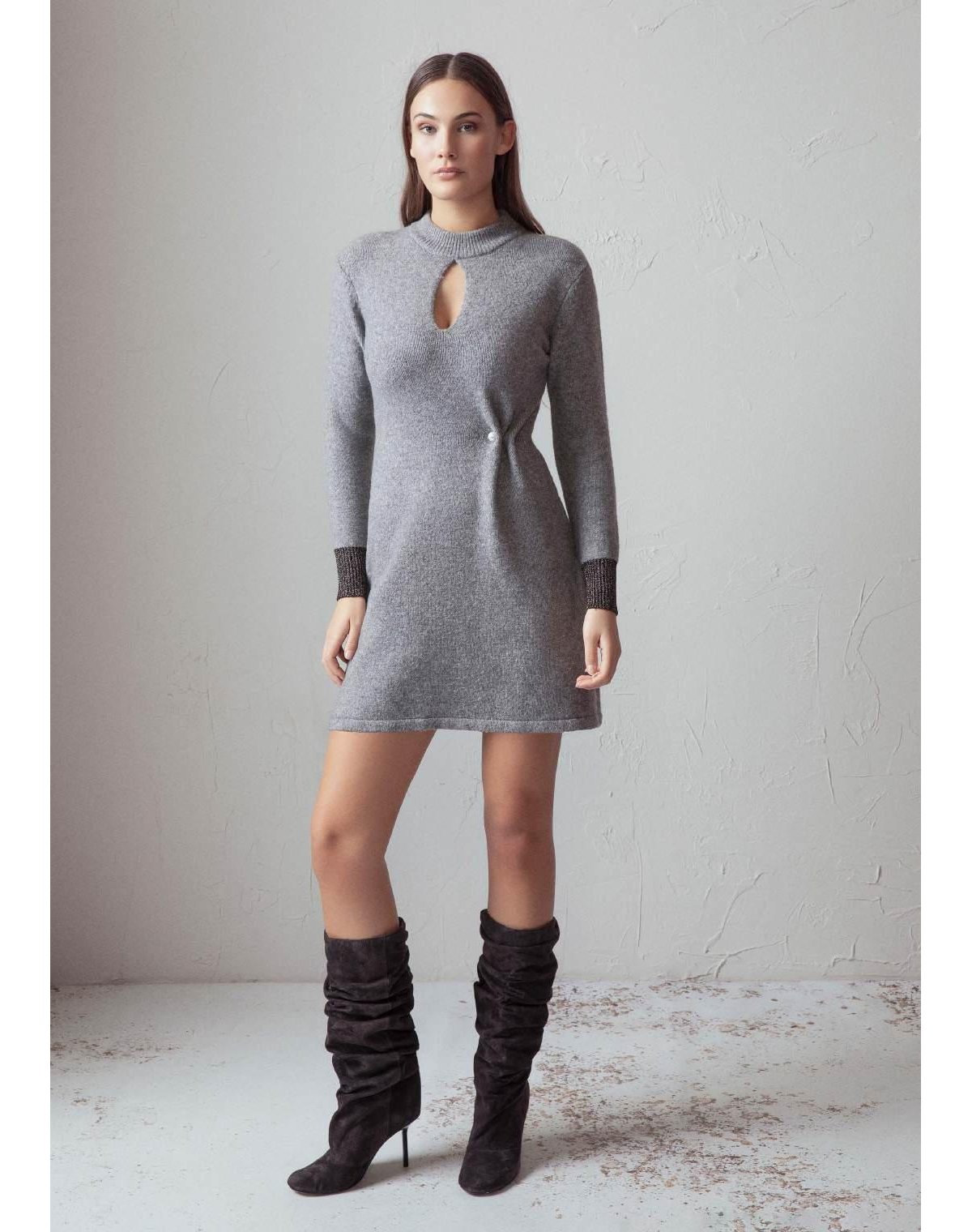 Markup Woman Vestido de punto con escote gota