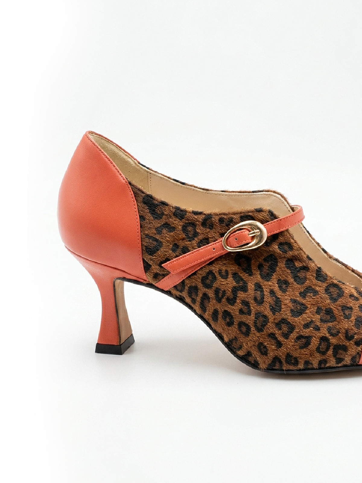 Vosso Moda Zapato piel caldera con efecto pelo