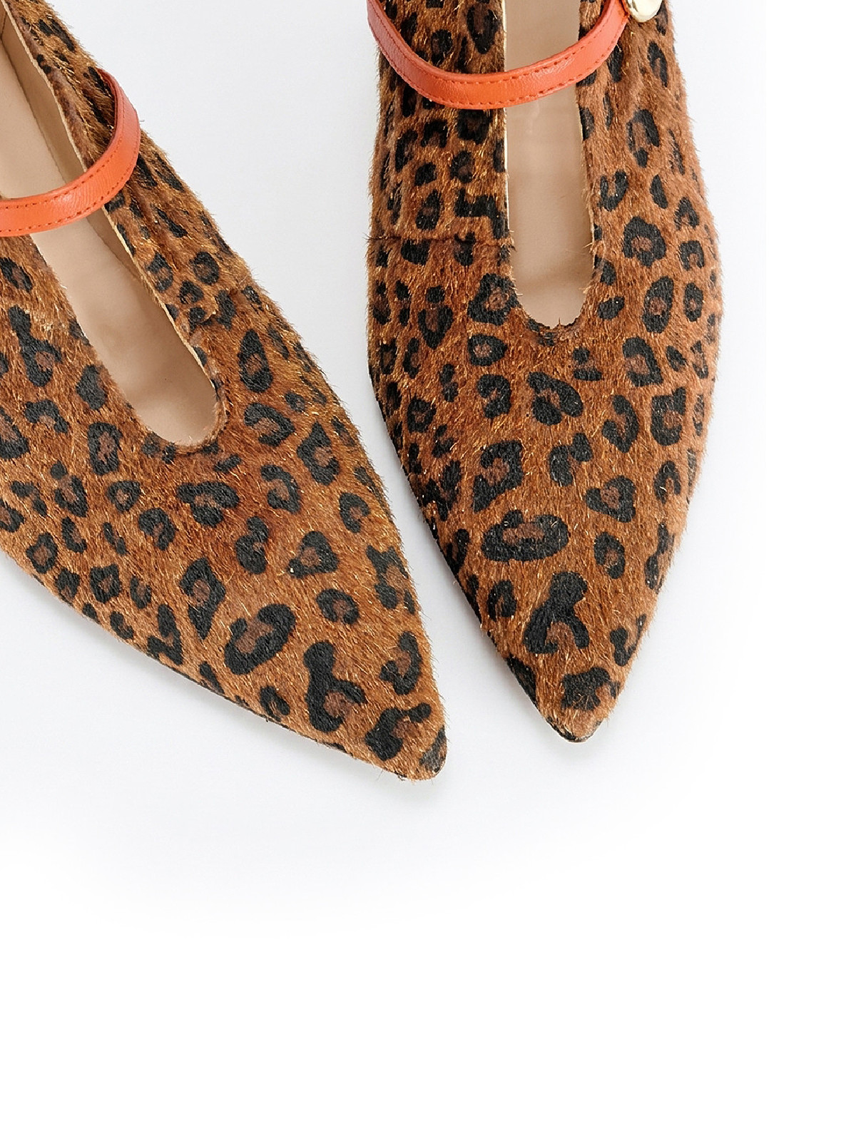 Vosso Moda Zapato piel caldera con efecto pelo