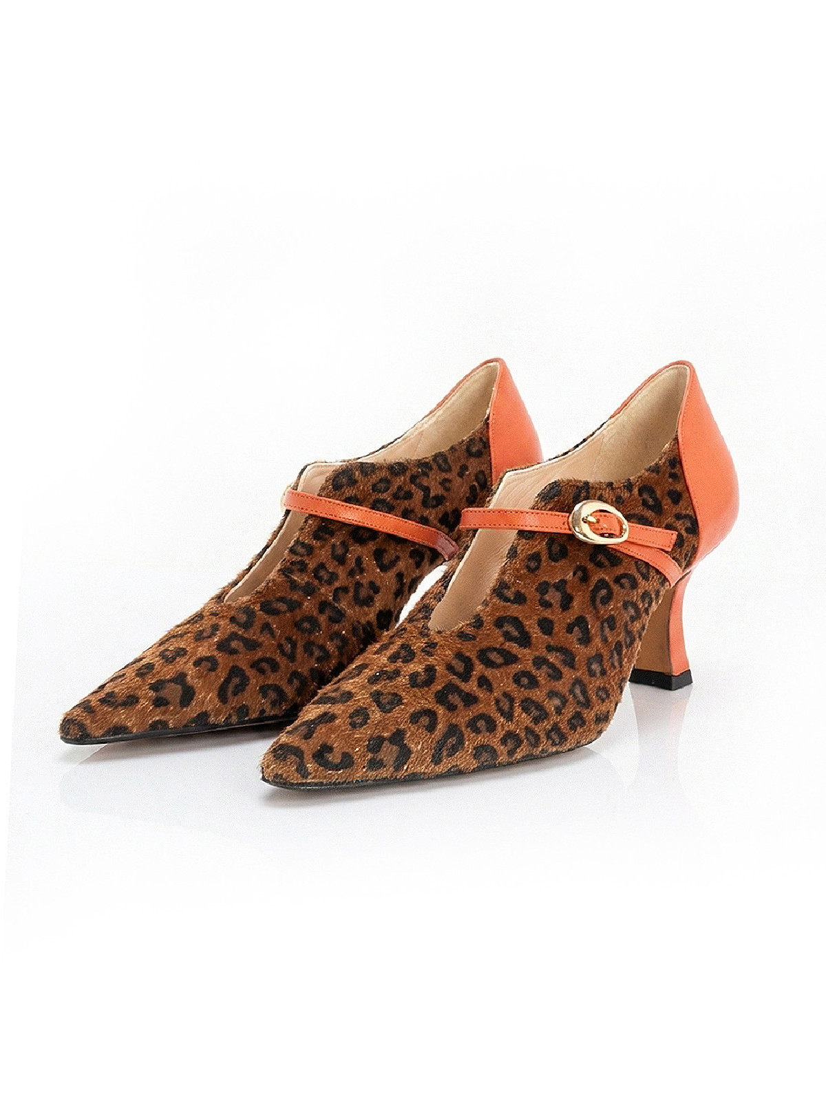 Vosso Moda Zapato piel caldera con efecto pelo