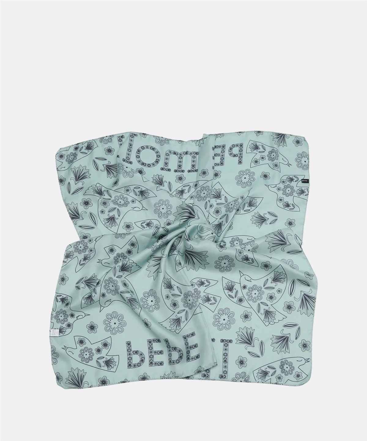 Pepe Moll Pañuelo París menta estampado