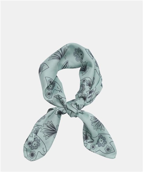 Pepe Moll Pañuelo París menta estampado