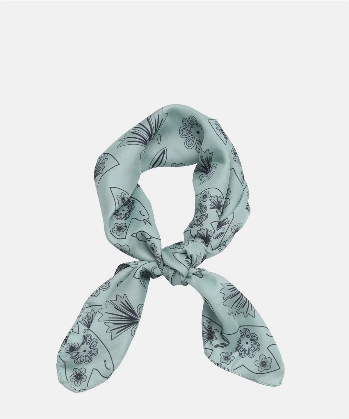 Pepe Moll Pañuelo París menta estampado