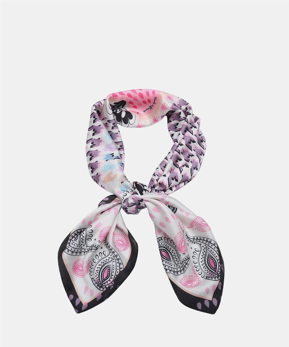 Pepe Moll Pañuelo grande París Paisley rosa